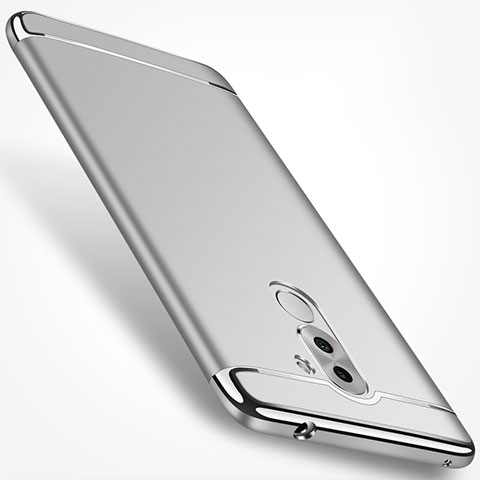 Schutzhülle Luxus Metall Rahmen und Kunststoff M02 für Huawei GR5 (2017) Silber