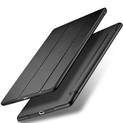 Schutzhülle Stand Tasche Leder für Apple New iPad 9.7 (2017) Schwarz