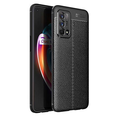 Silikon Hülle Handyhülle Gummi Schutzhülle Flexible Leder Tasche für Realme GT Master 5G Schwarz