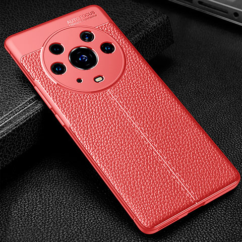 Silikon Hülle Handyhülle Gummi Schutzhülle Flexible Leder Tasche WL1 für Huawei Honor Magic3 Pro 5G Rot