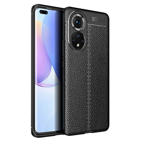 Silikon Hülle Handyhülle Gummi Schutzhülle Flexible Leder Tasche WL1 für Huawei Nova 9 Pro Schwarz