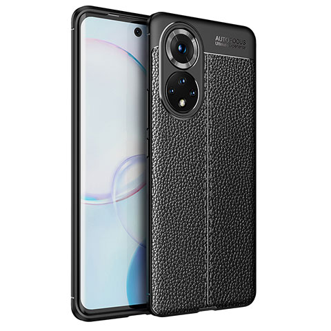 Silikon Hülle Handyhülle Gummi Schutzhülle Flexible Leder Tasche WL1 für Huawei Nova 9 Schwarz