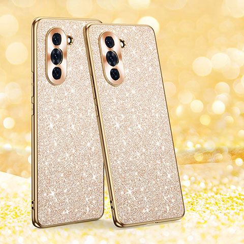 Silikon Hülle Handyhülle Gummi Schutzhülle Flexible Tasche Bling-Bling GS1 für Huawei Nova 10 Gold