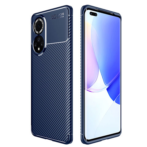 Silikon Hülle Handyhülle Gummi Schutzhülle Flexible Tasche Köper für Huawei Nova 9 Pro Blau