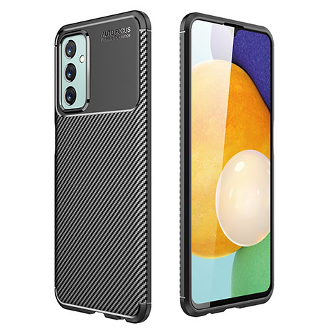 Silikon Hülle Handyhülle Gummi Schutzhülle Flexible Tasche Köper für Samsung Galaxy M23 5G Schwarz