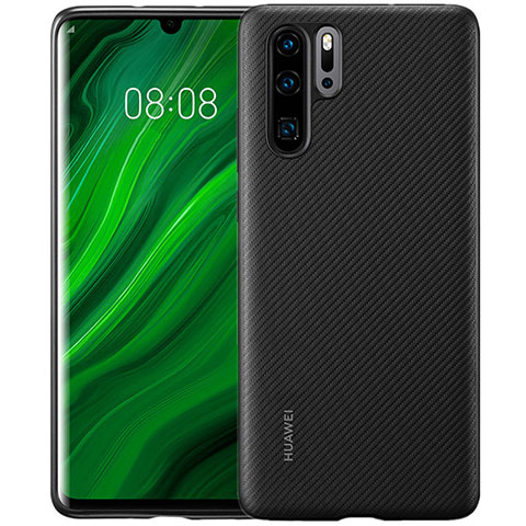 Silikon Hülle Handyhülle Gummi Schutzhülle Köper B02 für Huawei P30 Pro New Edition Schwarz