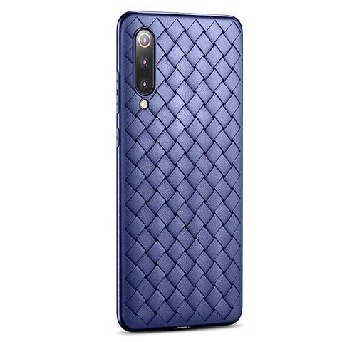 Silikon Hülle Handyhülle Gummi Schutzhülle Leder Tasche für Xiaomi Mi 9 Blau