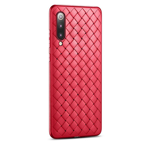 Silikon Hülle Handyhülle Gummi Schutzhülle Leder Tasche für Xiaomi Mi 9 Rot