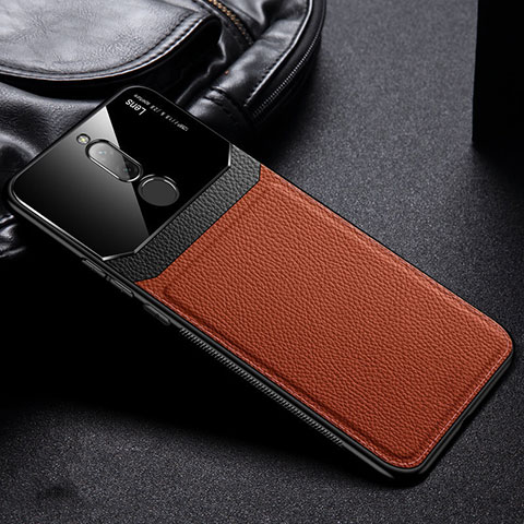 Silikon Hülle Handyhülle Gummi Schutzhülle Leder Tasche für Xiaomi Redmi 8 Braun