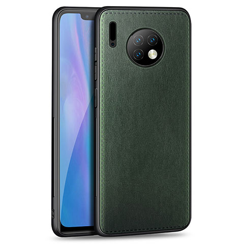 Silikon Hülle Handyhülle Gummi Schutzhülle Leder Tasche H03 für Huawei Mate 30 5G Grün