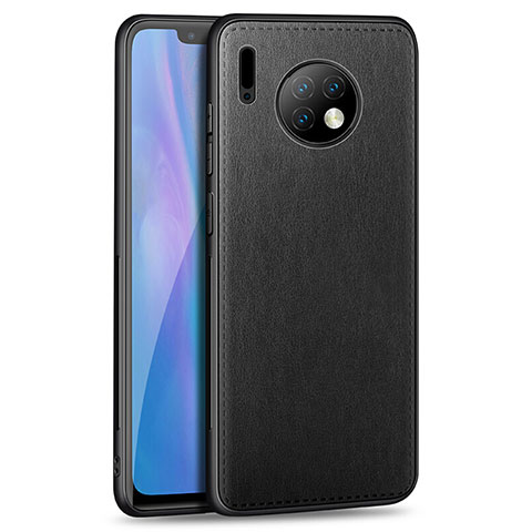 Silikon Hülle Handyhülle Gummi Schutzhülle Leder Tasche H03 für Huawei Mate 30 5G Schwarz