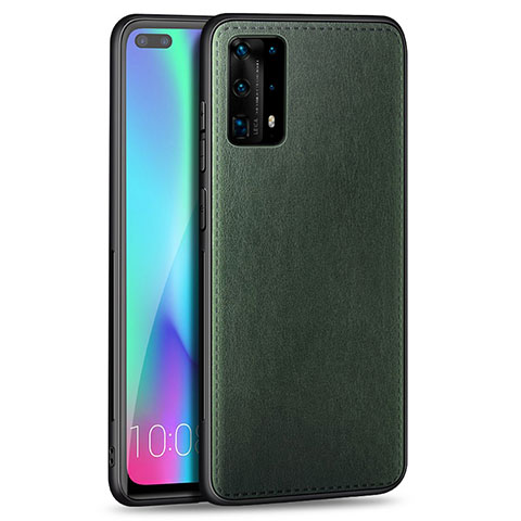 Silikon Hülle Handyhülle Gummi Schutzhülle Leder Tasche S01 für Huawei P40 Pro+ Plus Grün