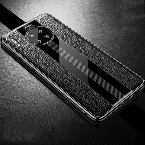 Silikon Hülle Handyhülle Gummi Schutzhülle Leder Tasche Z01 für Huawei Mate 30 Schwarz