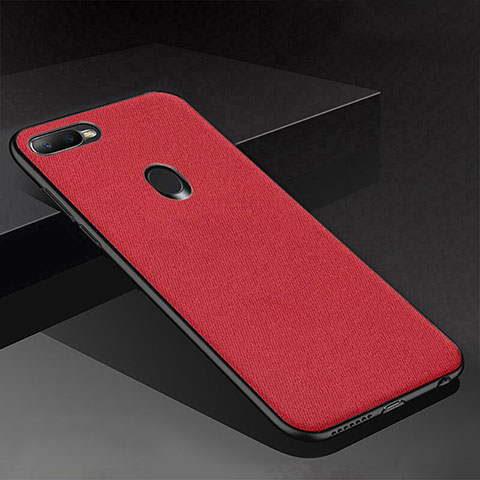 Silikon Hülle Handyhülle Gummi Schutzhülle Tasche Köper für Oppo AX7 Rot