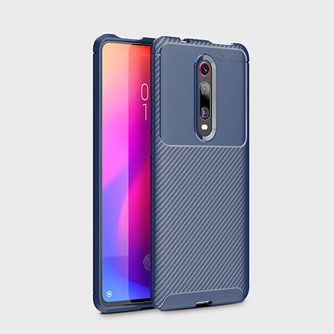 Silikon Hülle Handyhülle Gummi Schutzhülle Tasche Köper für Xiaomi Mi 9T Blau