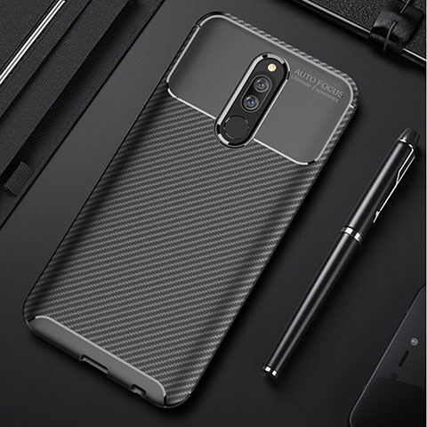 Silikon Hülle Handyhülle Gummi Schutzhülle Tasche Köper für Xiaomi Redmi 8 Schwarz