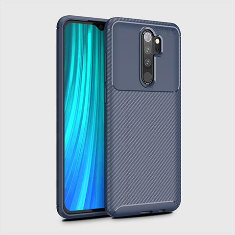 Silikon Hülle Handyhülle Gummi Schutzhülle Tasche Köper für Xiaomi Redmi Note 8 Pro Blau