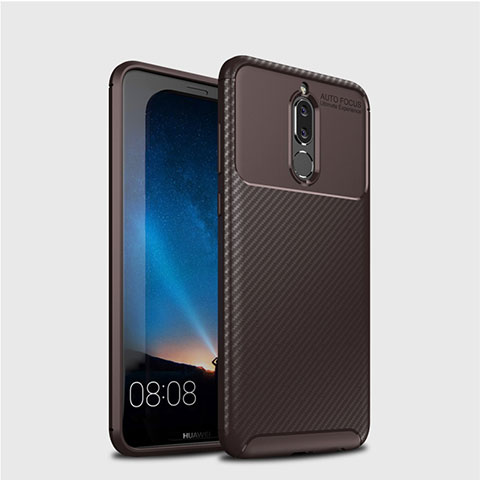 Silikon Hülle Handyhülle Gummi Schutzhülle Tasche Köper S03 für Huawei G10 Braun