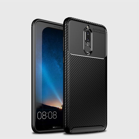 Silikon Hülle Handyhülle Gummi Schutzhülle Tasche Köper S03 für Huawei G10 Schwarz