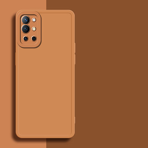 Silikon Hülle Handyhülle Ultra Dünn Flexible Schutzhülle 360 Grad Ganzkörper Tasche für OnePlus 9R 5G Orange