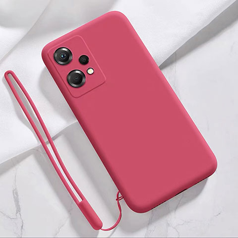 Silikon Hülle Handyhülle Ultra Dünn Flexible Schutzhülle 360 Grad Ganzkörper Tasche für OnePlus Nord CE 2 Lite 5G Rot