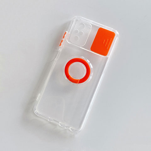 Silikon Hülle Handyhülle Ultra Dünn Flexible Schutzhülle 360 Grad Ganzkörper Tasche MJ1 für Xiaomi Poco M5S Orange