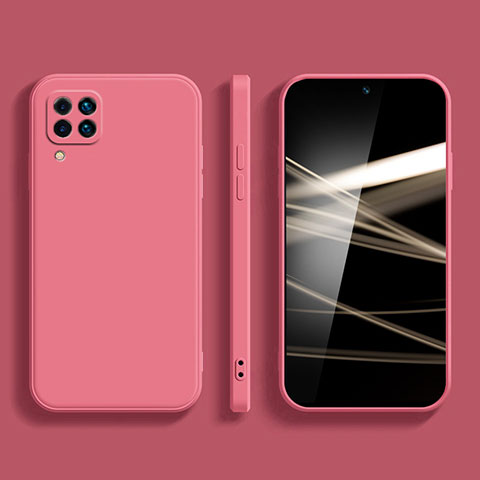 Silikon Hülle Handyhülle Ultra Dünn Flexible Schutzhülle 360 Grad Ganzkörper Tasche S02 für Samsung Galaxy M53 5G Pink