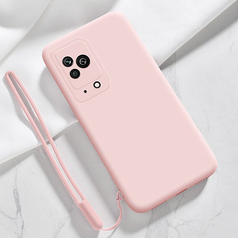 Silikon Hülle Handyhülle Ultra Dünn Flexible Schutzhülle 360 Grad Ganzkörper Tasche YK1 für Xiaomi Black Shark 5 5G Rosa