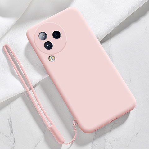 Silikon Hülle Handyhülle Ultra Dünn Flexible Schutzhülle 360 Grad Ganzkörper Tasche YK1 für Xiaomi Civi 3 5G Rosa