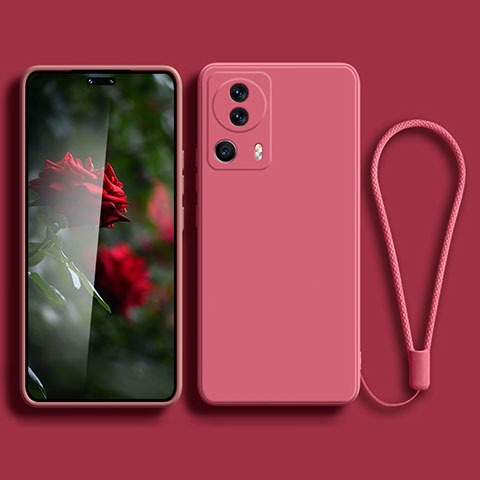 Silikon Hülle Handyhülle Ultra Dünn Flexible Schutzhülle 360 Grad Ganzkörper Tasche YK2 für Xiaomi Mi 12 Lite NE 5G Pink