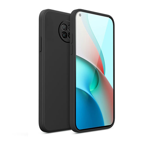 Silikon Hülle Handyhülle Ultra Dünn Flexible Schutzhülle 360 Grad Ganzkörper Tasche YK2 für Xiaomi Redmi Note 9T 5G Schwarz