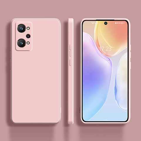 Silikon Hülle Handyhülle Ultra Dünn Flexible Schutzhülle 360 Grad Ganzkörper Tasche YK4 für Realme Q5 Pro 5G Rosa