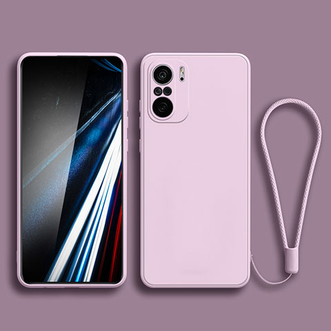 Silikon Hülle Handyhülle Ultra Dünn Flexible Schutzhülle 360 Grad Ganzkörper Tasche YK4 für Xiaomi Mi 11X Pro 5G Helles Lila