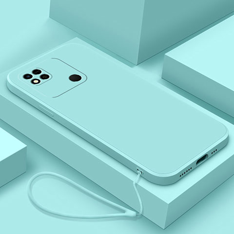 Silikon Hülle Handyhülle Ultra Dünn Flexible Schutzhülle 360 Grad Ganzkörper Tasche YK4 für Xiaomi POCO C31 Hellblau
