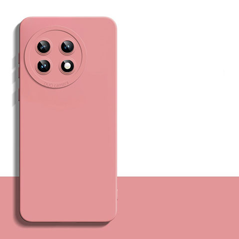 Silikon Hülle Handyhülle Ultra Dünn Flexible Schutzhülle 360 Grad Ganzkörper Tasche YK5 für OnePlus Ace 2 Pro 5G Rosa