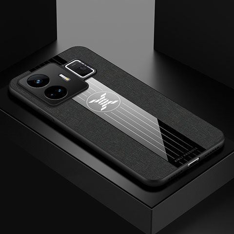 Silikon Hülle Handyhülle Ultra Dünn Flexible Schutzhülle Tasche X01L für Realme GT Neo6 5G Schwarz