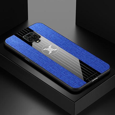 Silikon Hülle Handyhülle Ultra Dünn Flexible Schutzhülle Tasche X01L für Xiaomi Poco M2 Pro Blau