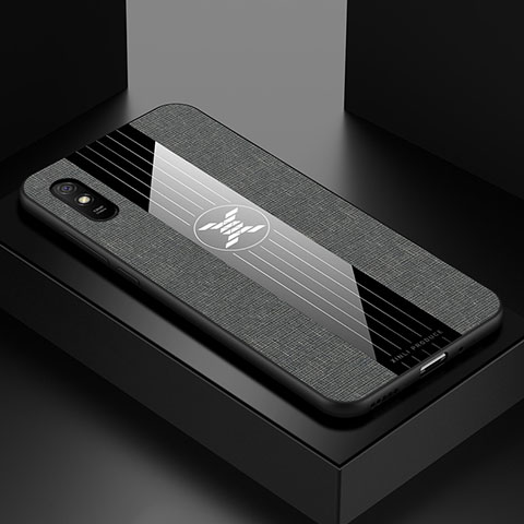 Silikon Hülle Handyhülle Ultra Dünn Flexible Schutzhülle Tasche X01L für Xiaomi Redmi 9A Grau