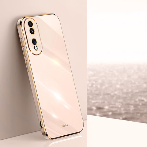 Silikon Hülle Handyhülle Ultra Dünn Flexible Schutzhülle Tasche XL1 für Huawei Honor 70 5G Rosegold