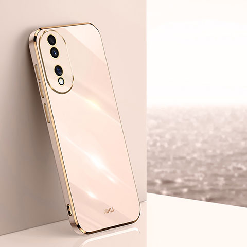 Silikon Hülle Handyhülle Ultra Dünn Flexible Schutzhülle Tasche XL1 für Huawei Honor 90 5G Rosegold