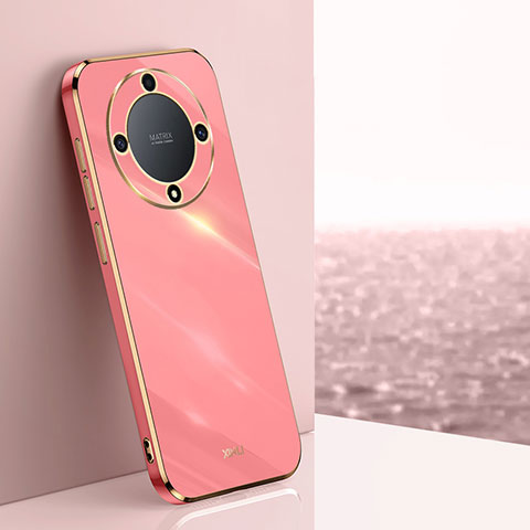 Silikon Hülle Handyhülle Ultra Dünn Flexible Schutzhülle Tasche XL1 für Huawei Honor Magic5 Lite 5G Pink