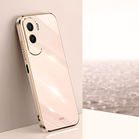 Silikon Hülle Handyhülle Ultra Dünn Flexible Schutzhülle Tasche XL1 für Huawei Honor X50i 5G Rosegold