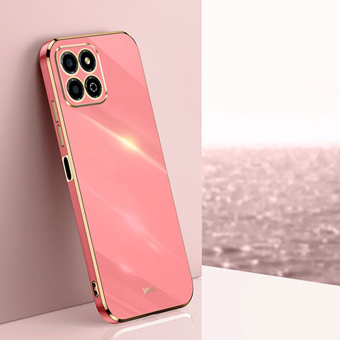 Silikon Hülle Handyhülle Ultra Dünn Flexible Schutzhülle Tasche XL1 für Huawei Honor X8a 4G Pink