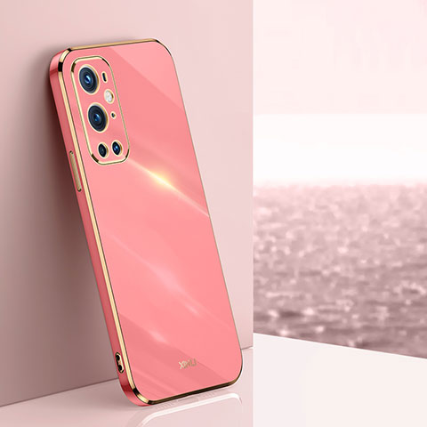 Silikon Hülle Handyhülle Ultra Dünn Flexible Schutzhülle Tasche XL1 für OnePlus 9 Pro 5G Pink