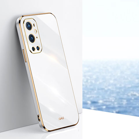 Silikon Hülle Handyhülle Ultra Dünn Flexible Schutzhülle Tasche XL1 für OnePlus 9 Pro 5G Weiß