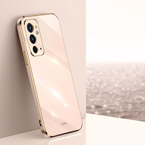 Silikon Hülle Handyhülle Ultra Dünn Flexible Schutzhülle Tasche XL1 für OnePlus 9RT 5G Rosegold