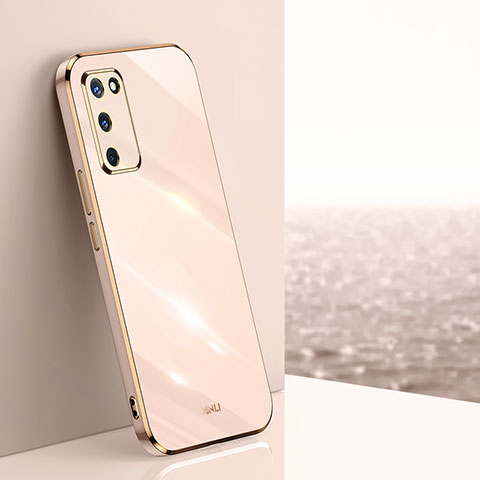 Silikon Hülle Handyhülle Ultra Dünn Flexible Schutzhülle Tasche XL1 für Oppo A56 5G Gold