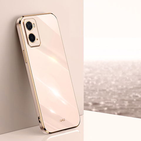 Silikon Hülle Handyhülle Ultra Dünn Flexible Schutzhülle Tasche XL1 für Oppo A76 Gold