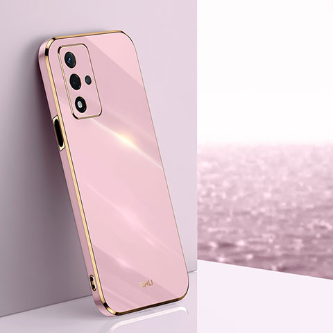 Silikon Hülle Handyhülle Ultra Dünn Flexible Schutzhülle Tasche XL1 für Oppo A93s 5G Rosa