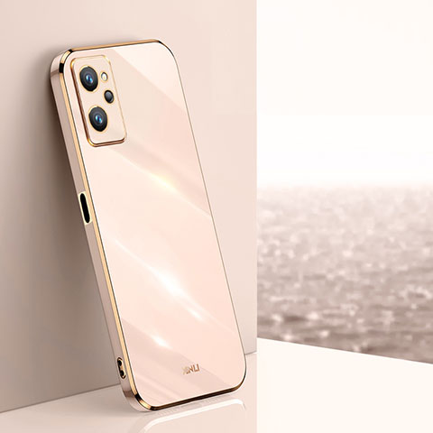 Silikon Hülle Handyhülle Ultra Dünn Flexible Schutzhülle Tasche XL1 für Oppo A96 4G Gold